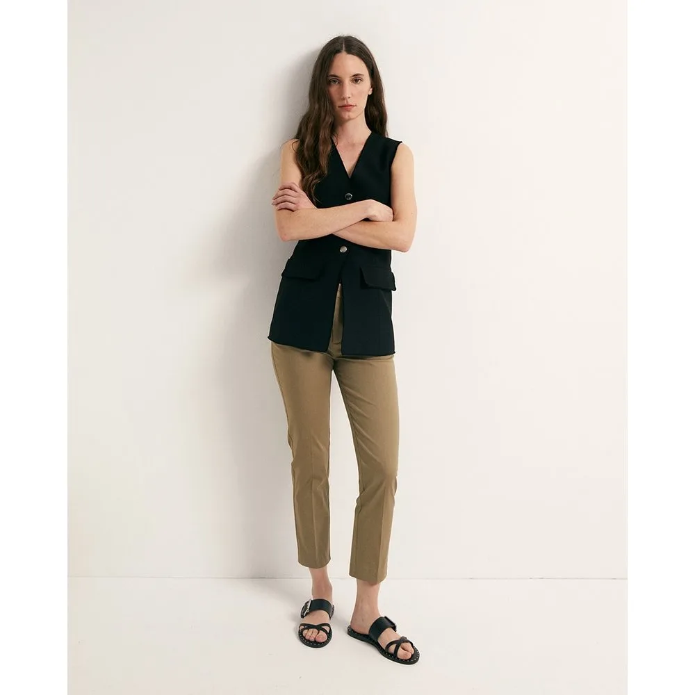 Sfera - Pantalón capri hebilla - Sfera - FashionsVida
