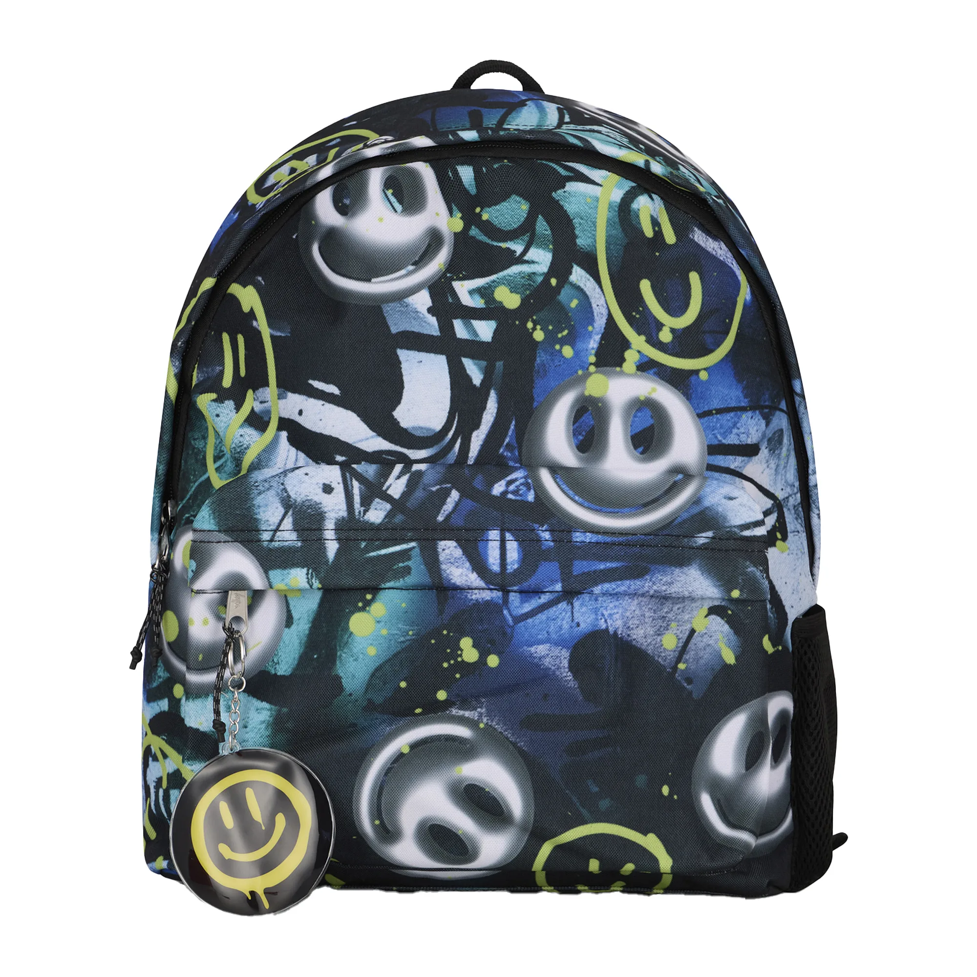 Kids Unisex Backpack Multi Visionary Graffiti Print - HYPE - FashionsVida