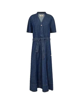 Midikleid MMEIAARGE blau S damen - Mos mosh - FashionsVida