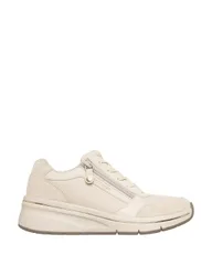 Street Billion Flex Luxe Up Wedge Trainers Natural female