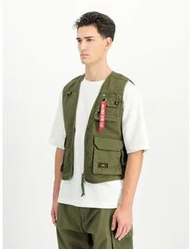 Anzugssakko 266109 Mesh Utiliy Vest-142 Dark Olive Eu M;Eu L Male - Alpha industries - FashionsVida