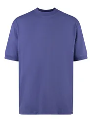 Mens Who Wears The Relaxed Fit T-Shirt In Purple Cotton - Size Large