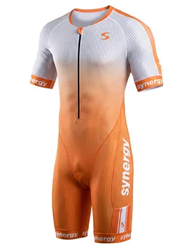 Trisuit A Maniche Corte Elite Copper Fusion - Synergy - FashionsVida