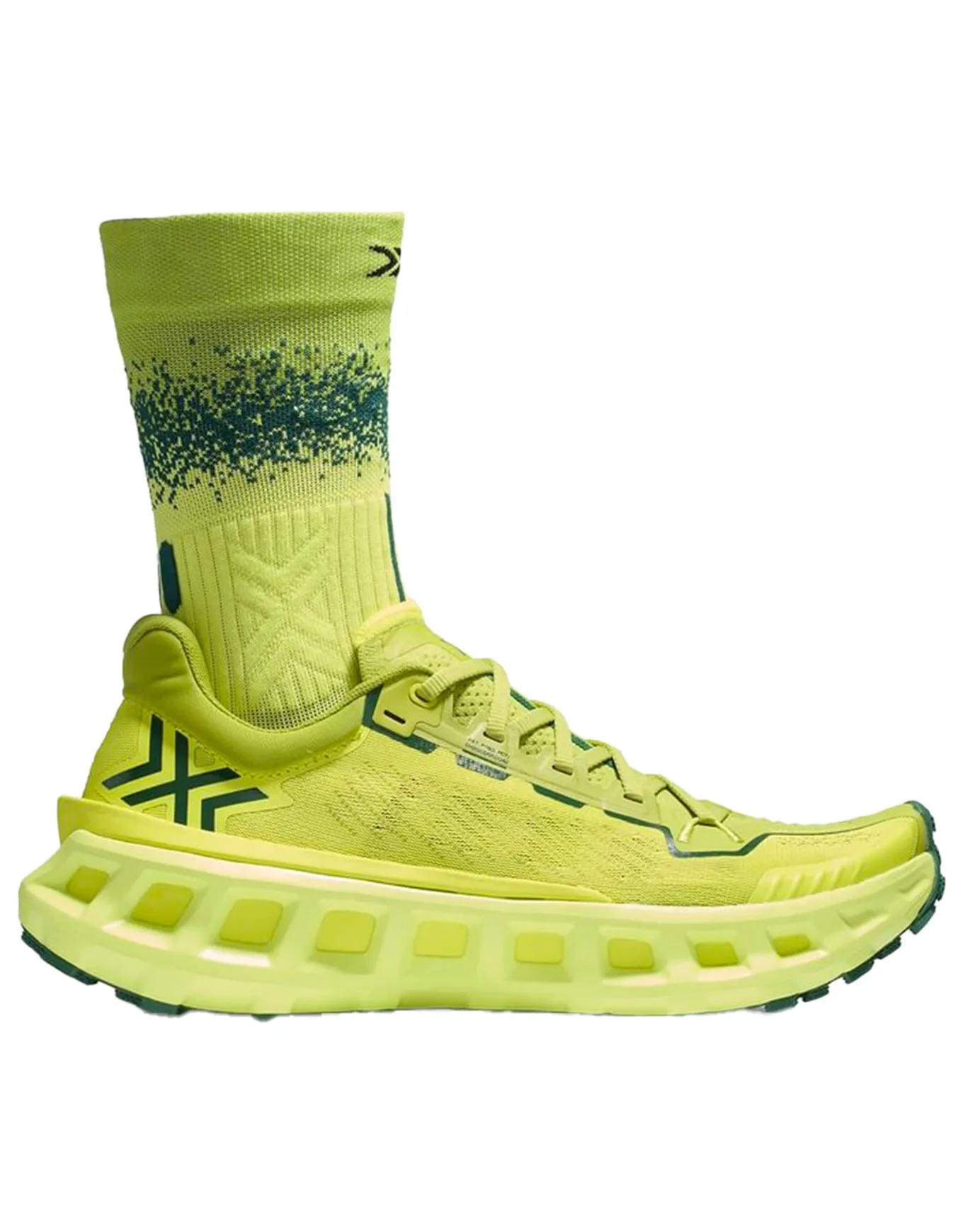 Chaussures de trail - Terraskin X03 Electric Energy/Dark Green - Taille 42 2/3 - Vert - X-BIONIC - FashionsVida