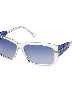 Occhiali Da Sole Gu00090 Crystal / Other / Blue Mirror One Size - Guess - FashionsVida