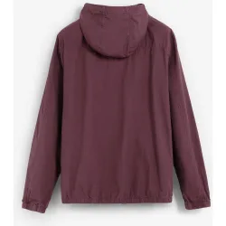 Chaqueta de hombre ligera de algodón con capucha ajustable