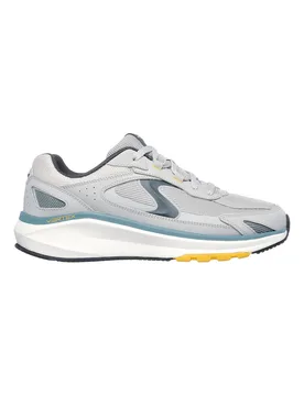 Sneakers Grigie con Soletta Memory Foam Vertex - Arke 44 - Skechers - FashionsVida