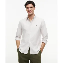 Camisa de caballero en oxford estampado