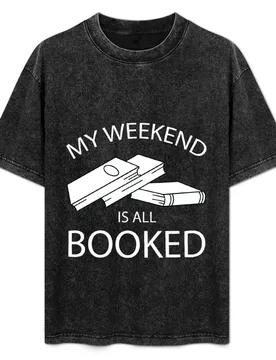 My weekend is all booked! T-Shirt Holiday Party T-Shirt for Men - Aliexpress - FashionsVida