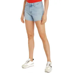 Bermuda Mujer vaquera slim tiro medio