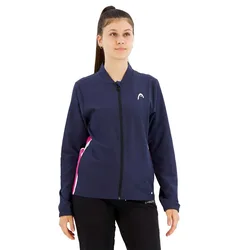Breaker Jacket Navy / Vivid Pink L