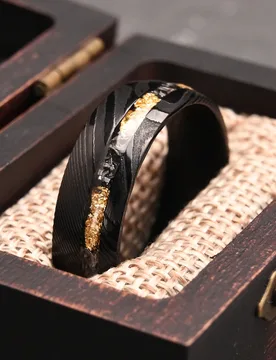MM black Damascus ring for man anillos bague homme pareja de compromiso fashion jewelry wedding bands couple engagement rings - Aliexpress - FashionsVida