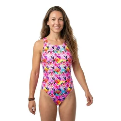 Turbo Adn Swimsuit Orange 3XL Women