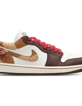 Low Men's Sneakers - White - Size 7 - Leather - White - Size: 7 - Jordan - FashionsVida
