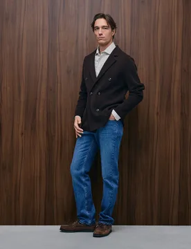 Cardigan de hombre con botones cruzada - Emidio Tucci - FashionsVida