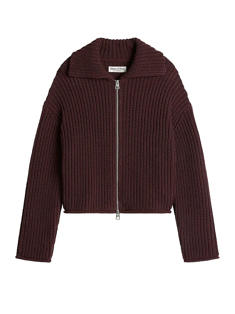 Cardigan rosso scuro M - Marc O'Polo - FashionsVida
