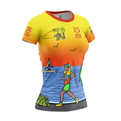 Maglietta A Maniche Corte Time To Tri Run Multicolour M