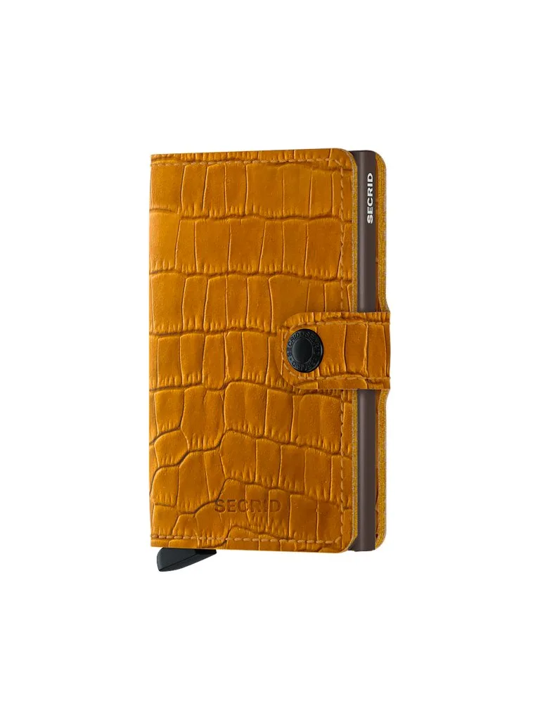 Portafoglio - Miniwallet Clea ocra senape - SECRID - FashionsVida