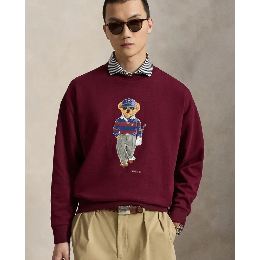 Sudadera de hombre de corte holgado con Polo Bear - Ralph Lauren - FashionsVida