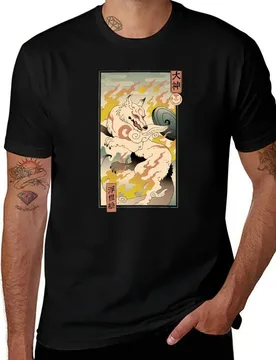 Okami Ukiyo-e T-Shirt anime designer shirts blacks vintage mens clothes - Aliexpress - FashionsVida