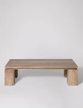 Kennet Mango Wood Coffee Table Natural - Swoon - FashionsVida