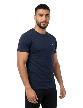 T-shirt à Manches Courtes Mw0mw37267 Blue L - Tommy hilfiger - FashionsVida