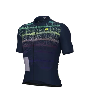 Maglia ciclismo CREEK OFF ROAD - GRAVEL blu 2024 - ALE' - FashionsVida