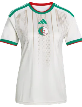 Algeria Women Jerseys/Replicas - White - Size M (12-14) - Poly Mesh - White - Size: Medium - Adidas - FashionsVida