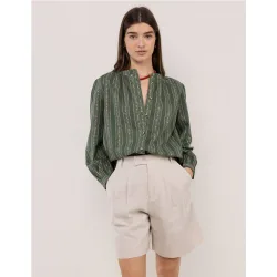 Blusa de mujer de botones