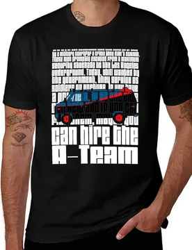 The A Team T-Shirt Casual Loose Fit Summer Tee Shirt - Aliexpress - FashionsVida