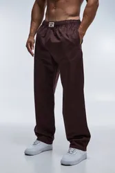 Herren Trainingsabteilung Gerade Geschnittene Pump-Hose Chocolate Größe Small