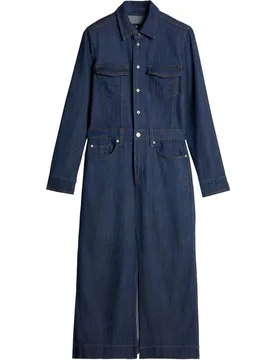 Vestido maxi en denim - 7 For All Mankind - FashionsVida