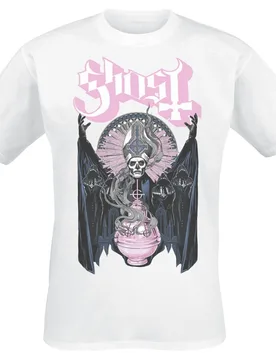 T-Shirt - Beneficense - S bis 4XL - für Männer - Größe 3XL - weiß - Lizenziertes Merchandise! - Männer - male - GHOST - FashionsVida