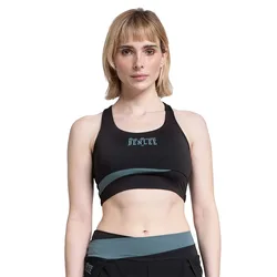 T-shirt à Manches Courtes Forebrae Black / Green M