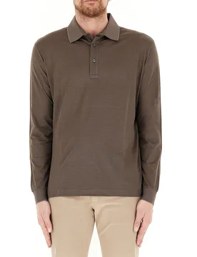 Polo maniche lunghe MARRONE 3XL - Paul & Shark - FashionsVida