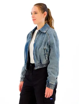 Hugo Giacca Di Jeans Gibiusa1027695 Blue Bright Blue XS - Hugo Boss - FashionsVida