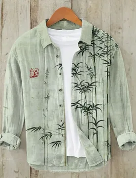 New Fashion Loose Men's Linen Shirt Vintage Style Design Shirts And Tops Long Sleeve Casual Large Size Shirts Ropa Barata - Aliexpress - FashionsVida