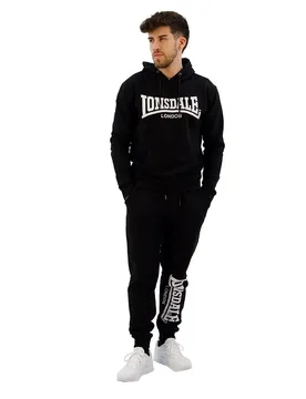 Survêtement Cloudy Black / White XS - Lonsdale - FashionsVida
