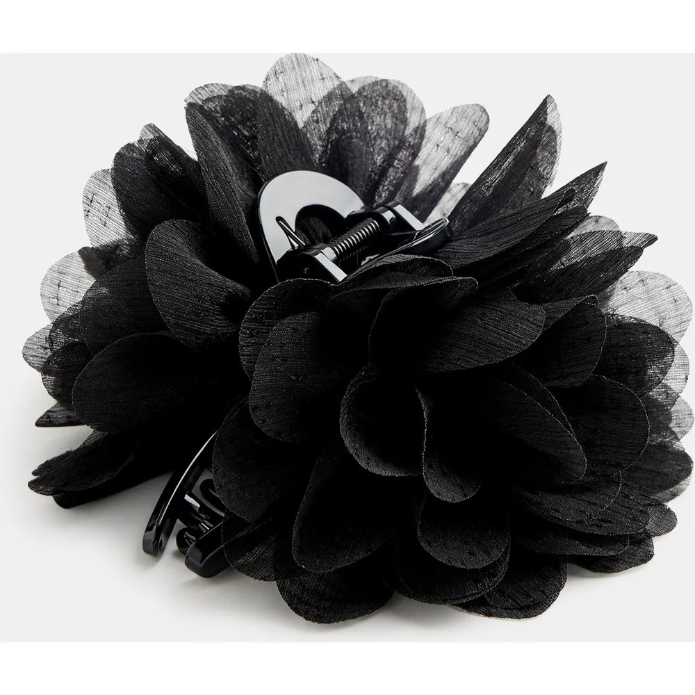 Pinza De Flor Negra - ANOTHER LOVE - FashionsVida