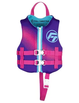 Rapid Dry Junior Life Jacket Purple 14-24 kg unisex - Full Throttle - FashionsVida