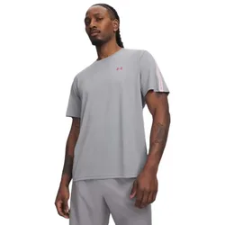 T-shirt à Manches Courtes Tech Taping Gray / Pink Frenzy S