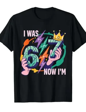 I was 6 Now I'm 7 7th Birthday 6 7 Birthday Boys T-shirt For Men Women 100% Cotton T Shirts Short Sleeve Tops 0417-1 - Aliexpress - FashionsVida