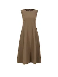 Abito lungo da donna Lorca marrone 34