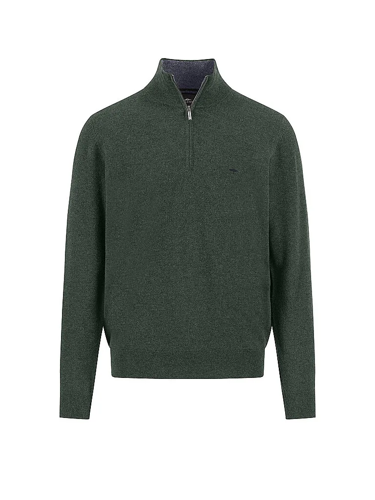 Troyer Pullover dunkelgrün XXL herren - FYNCH-HATTON - FashionsVida