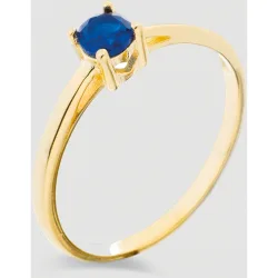 Anillo áfrica moda de plata de ley 925 con acabado en amarillo de 18 quilates con cuarzo hidrotermal lapislazuli