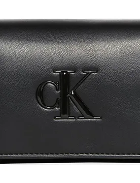 Cartera con cierre de solapa y logo CK - Calvin Klein - FashionsVida