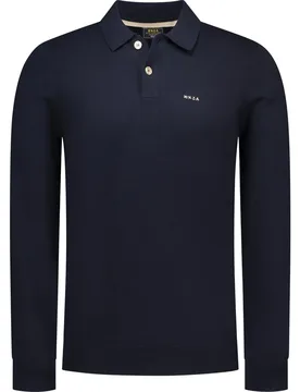 Polo A Maniche Lunghe 26hn286 Oxford Navy XL - Nza New Zealand - FashionsVida