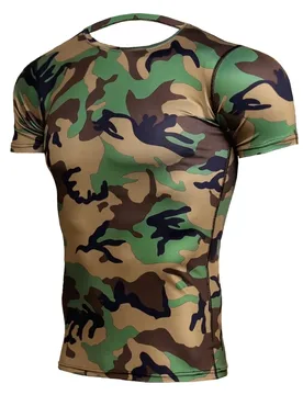 Summer Men's Outdoor Jungle Desert Camouflage T-shirt Fitness Exercise Quick Dry Short Sleeve 3d Printed O Collar Street Shirt - Aliexpress - FashionsVida