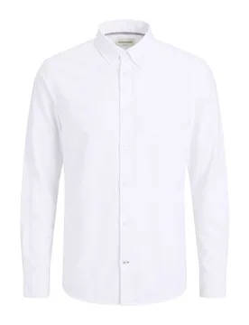 Camisa Hombre Hueso S Hombre - Jack & jones - FashionsVida