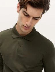 Ultimate Cotton Rich Polo Shirt Dark Khaki male